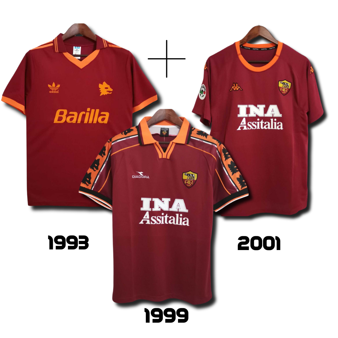Roma 1993 + Roma 1999 + Roma 2001