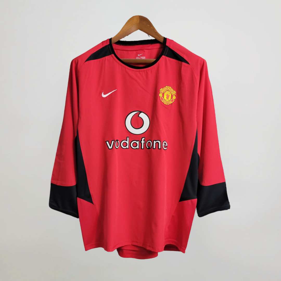 Man. United Maglia Home Long 2002/03