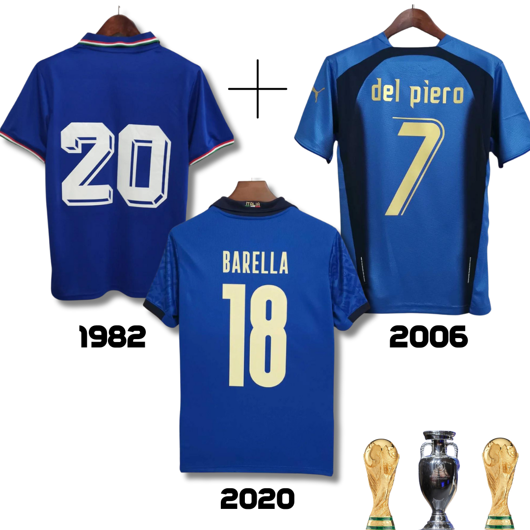 Italia 1982 + Italia 2020 + Italia 2006