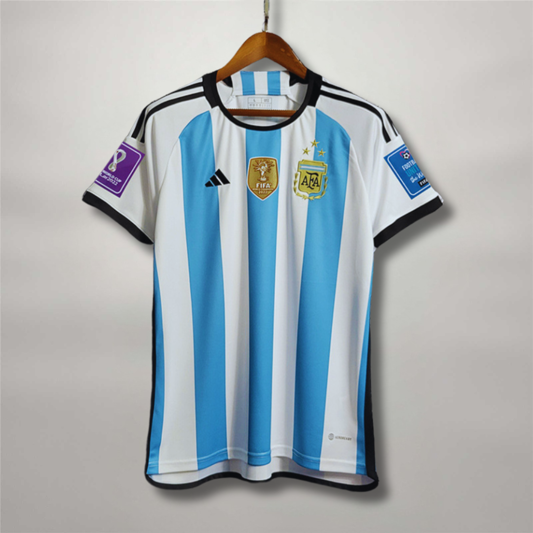 Argentina Maglia Home 2022 World Cup Winners