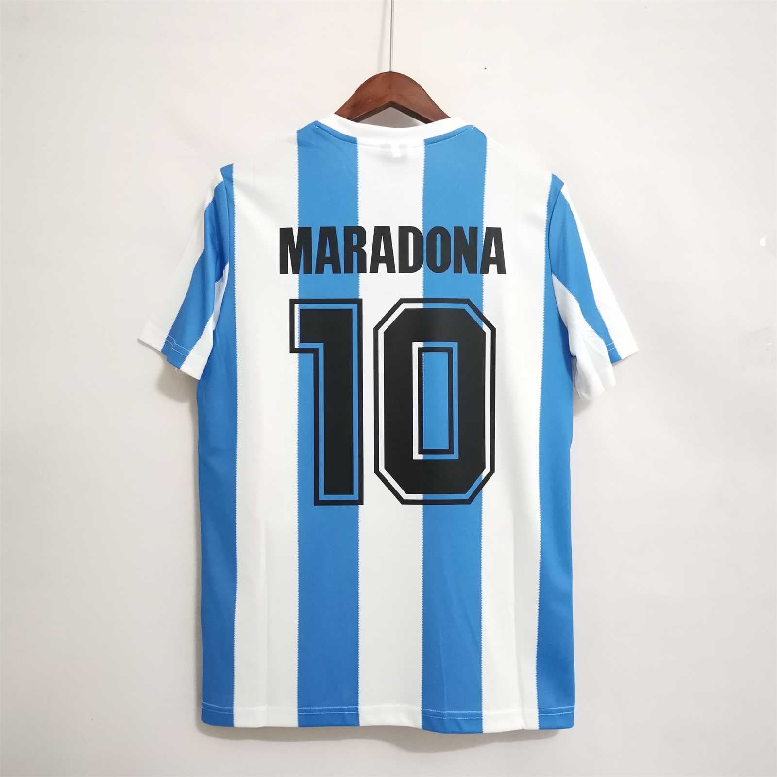 Maglia Maradona Argentina Home 1986 Vittoria Mondiali