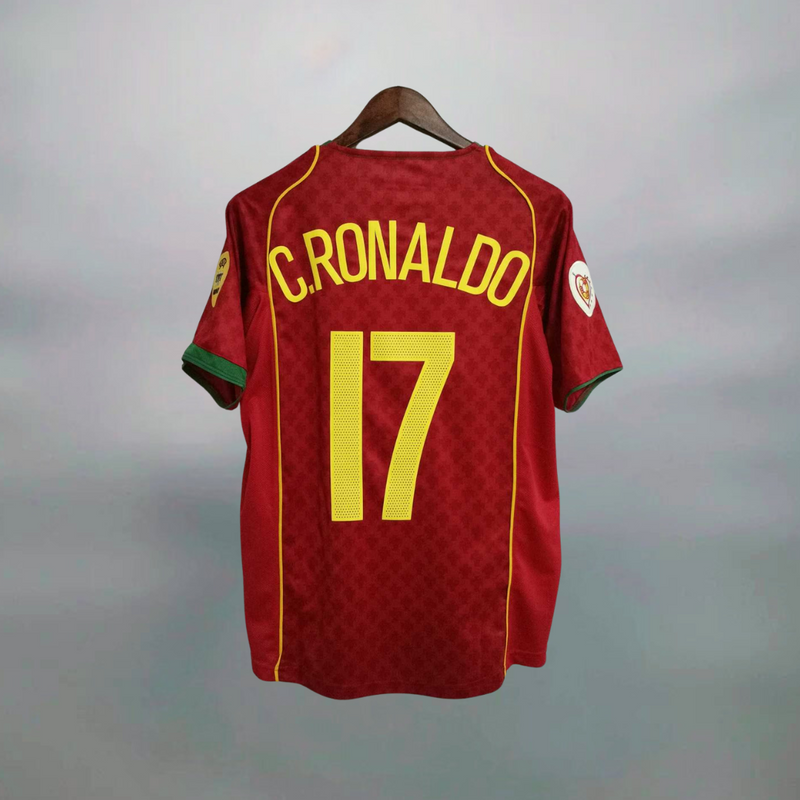 Maglia Cristiano Ronaldo CR7 Portogallo Home 2004