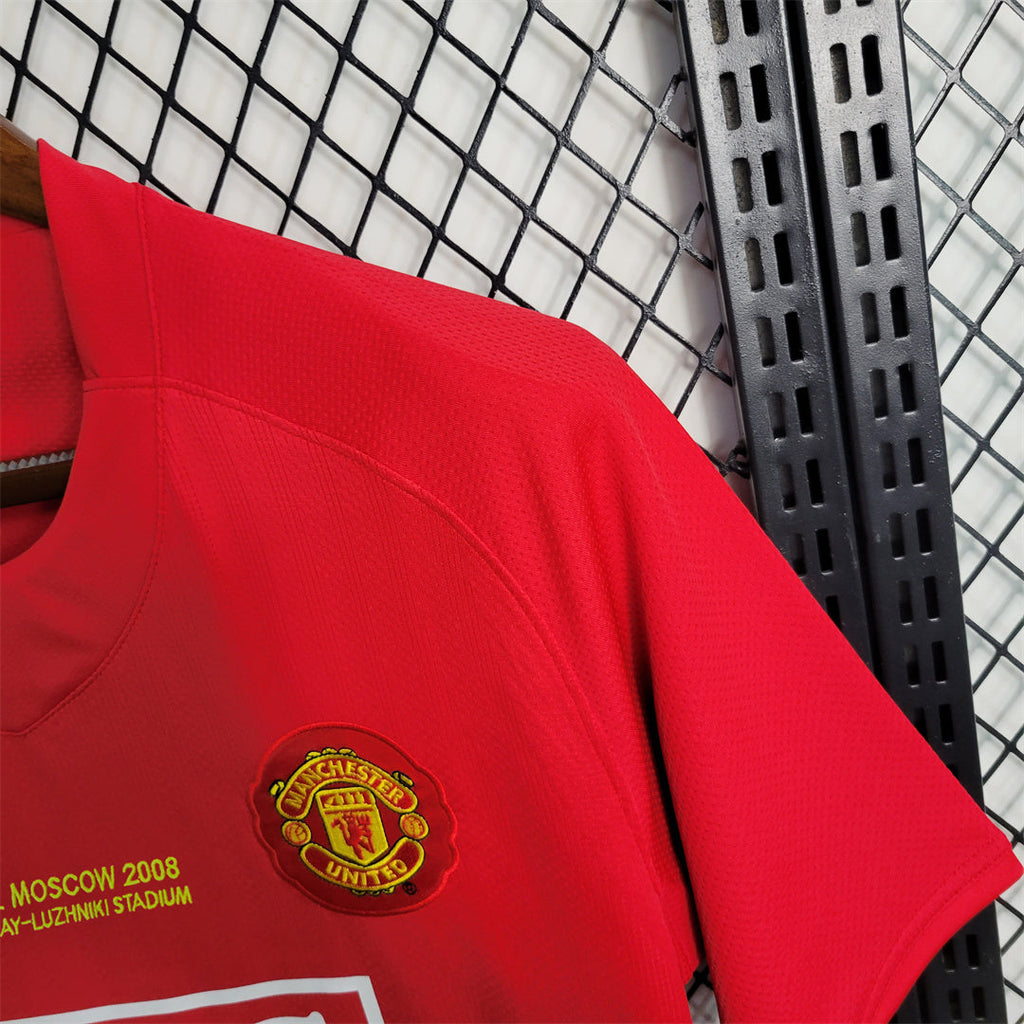 Man. United Maglia Home 2007/08 Finale UCL