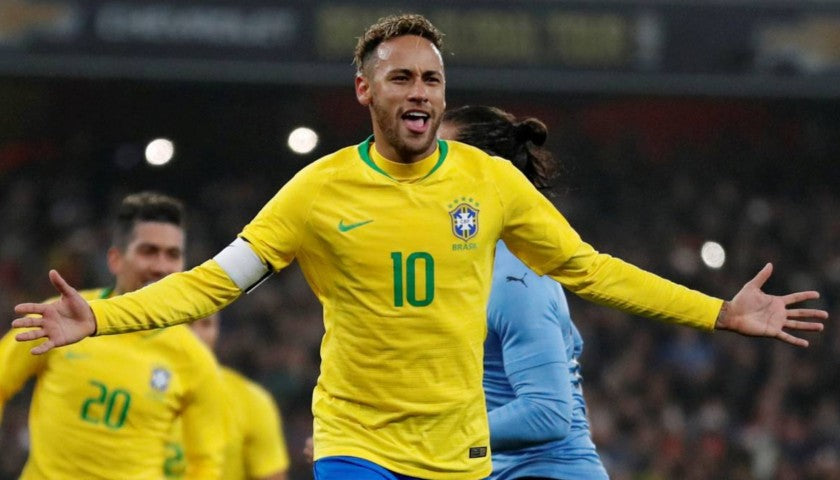 Maglia Neymar Brasile Home 2010